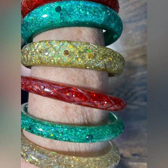 Splendette Resin Bangles - Picture 3 of 6